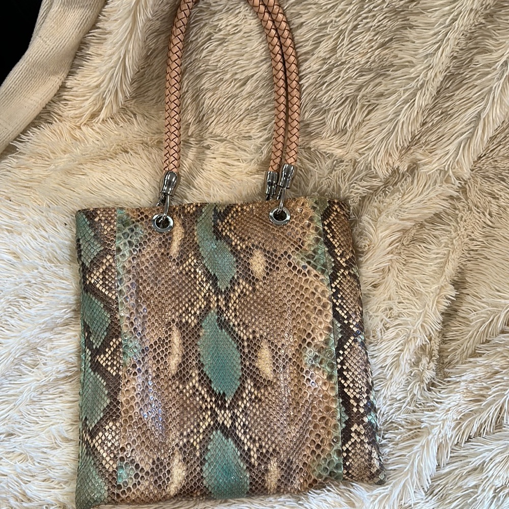 Excellent Used Condition Pulicati Python Bag - image 4